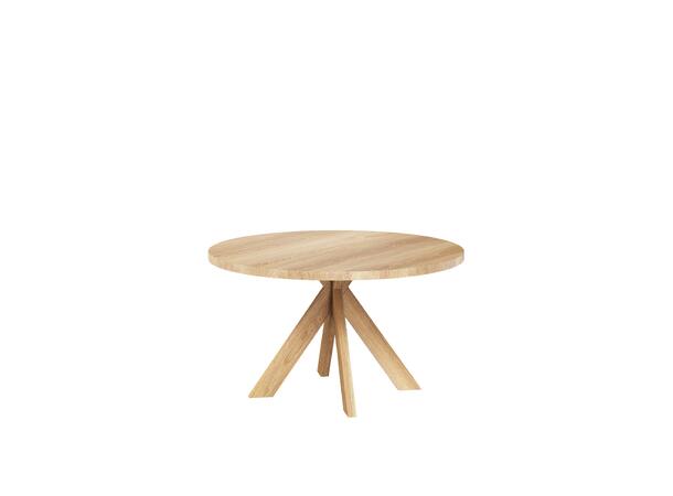 Casø Gro sofabord, Ø90x48 cm Naturoljet eik 