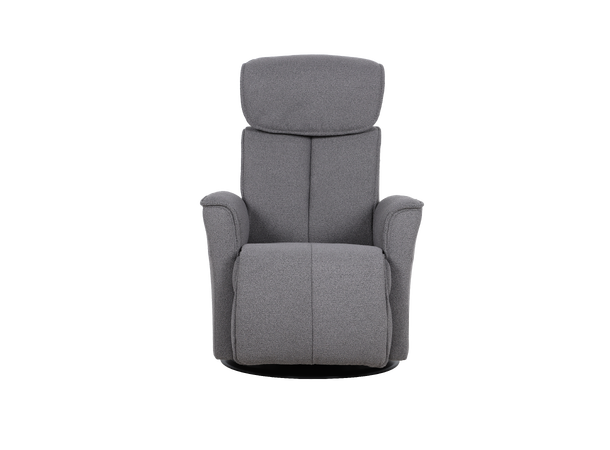 Commander El. recliner, H2 Tekstil, Loop Graphite 