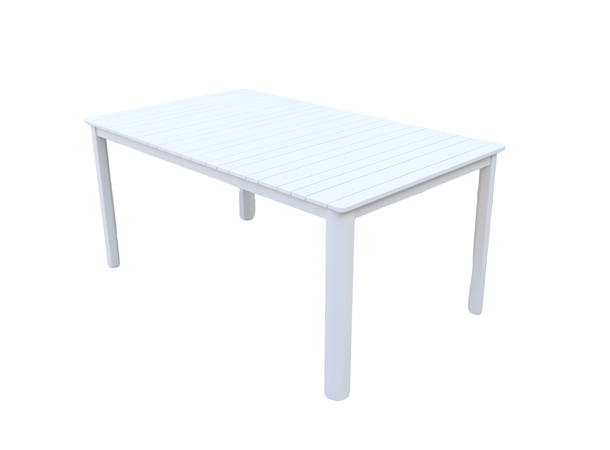 Naxos spisebord 160x95x74 cm Hvit 