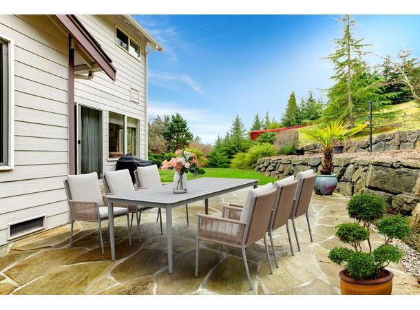 Sintra spisestol Aluminium 